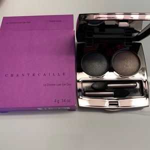 Chantecaille Le Chrome Luxe Eye Duo (Grand Canal; grey/green and silver/gold)